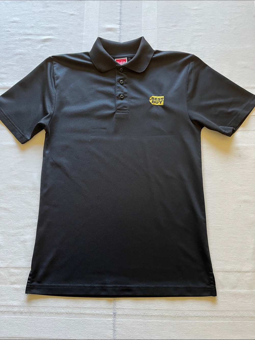 Best Buy Employee Black Polo Shirt Unisex Size Small